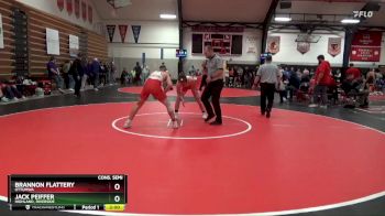 165 lbs Cons. Semi - Brannon Flattery, Ottumwa vs Jack Peiffer, Highland, Riverside