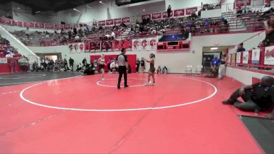 HS 125 lbs Semifinal - Marina Loera, Garden City HS vs Claire Lancaster, NORMAN