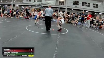 80 lbs Semis (4 Team) - Declan Sharkey, RedNose Wrestling vs RJ Udle, Hammers Yellow