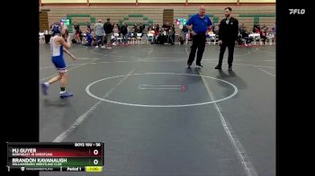 56 lbs Round 5 - Brandon Kavanaugh, Williamsburg Wrestling Club vs Mj Guyer, Northeast Jr Wrestling