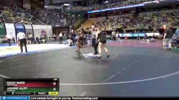 159 lbs Quarterfinal - Haley Ward, Fort Osage vs Jasmine Alley, Lebanon