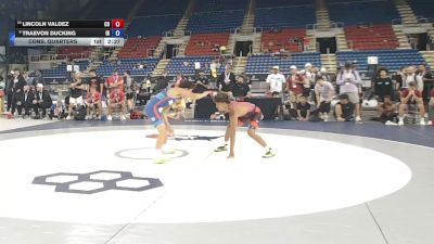 113 lbs Cons. Quarters - Lincoln Valdez, Colorado vs Traevon Ducking, Indiana