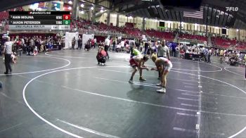 120 lbs 2nd Place Match - Jaxon Petersen, The Underground Wrestling Club vs Kain Molina, Nebraska Elite Wrestling Club