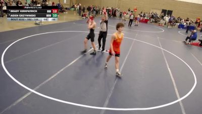 16U - 144 lbs Cons. Round 3 - Aiden Schwartz, North Branch Wrestling vs Liam Swerdlick, Maple Grove Wrestling Club
