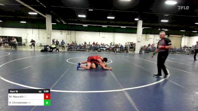 150 lbs Round Of 128 - Marc Maurath, CT vs Kutter Christensen, OR