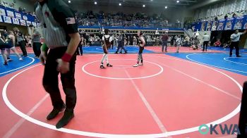 76 lbs Rr Rnd 1 - Kyus Eulitt, Miami Takedown Club vs Kaydin McDonald, Owasso Takedown Club