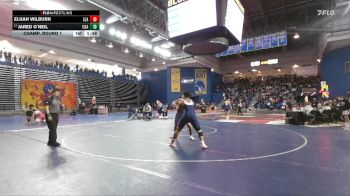 190 lbs Champ. Round 1 - Elijah Wilburn, St James Academy vs Jared O`Neil, Christian Brothers Academy