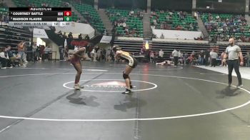 6-7A 138 Quarterfinal - Madison Klause, Hoover vs Courtney Battle, Huntsville