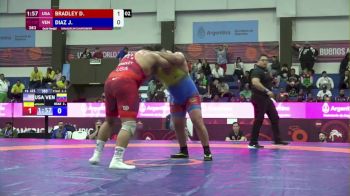 125 kg Gold - Dom Bradley, USA vs Jose Diaz, VEN