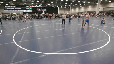 138 lbs Champ. Rd Of 32 - Jaxson Shute, Platte County Wrestling Club vs Lorenzo Gallegos, Volcano Vista High School Wrestling