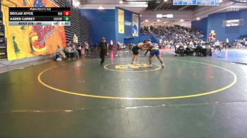 285 lbs Champ. Round 1 - Declan Joyce, Hunterdon Central Reg vs Aaden Carney, Caesar Rodney