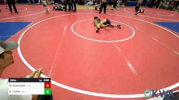 83 lbs Semifinal - Maximus Blackwell, Team Tulsa Wrestling Club vs Benjamin Fisher, Salina Wrestling Club