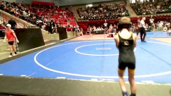 61 lbs Quarterfinal - Jaxon Northrop, Barnsdall Youth Wrestling vs Eric Foust, Keystone Wrestling Club