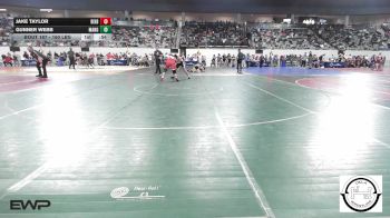 160 lbs Consi Of 32 #1 - Jake Taylor, Bixby vs Gunner Webb, Mangum Wrestling