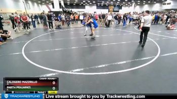 170 lbs Champ. Round 1 - Parth Prajapati, IL vs Calogero Mazzrillo, FL