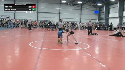 60 lbs Round 2 - 10:30am Friday - Ren Tse, Michigan S.W.A.T vs Bryce Warm, America Elite