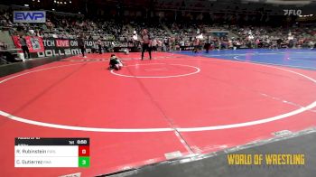 52 lbs Round Of 16 - Ryker Rubinstein, Purler Wrestling Academy (PWA-NWA) vs Cristiano Gutierrez, Region Wrestling Academy