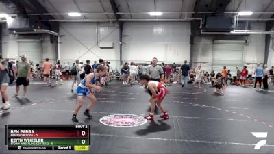 113 lbs Semis (4 Team) - Ben Parra, Reservoir Dogs vs Keith Wheeler, Storm Wrestling Center 2