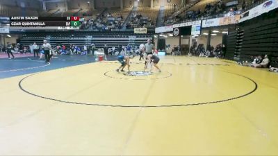 125 lbs Champ. Round 2 - Austin Saxon, Schreiner Univsrity vs Czar Quintanilla, EAP OTC