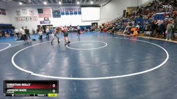 285 lbs Quarterfinal - Christian Reilly, Hulett vs Jamison Bade, Laramie