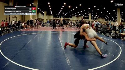 215 lbs Semis & 5th Wb (32 Team) - Davyn Foyte, Funky Boyz vs Adam Dyszkiewicz, Team Mat Clash