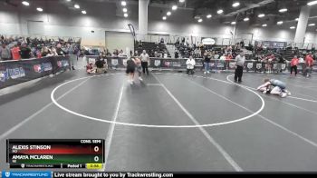 225 lbs Cons. Semi - Amaya McLaren, NE vs Alexis Stinson, MO