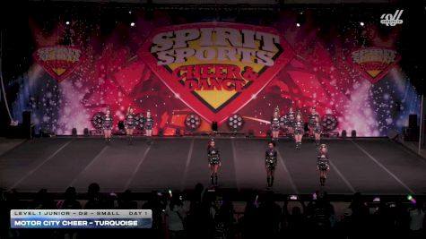 Motor City Cheer - Turquoise [2026 L1 Junior - D2 - Small Day 1] 2026 Spirit Sports Myrtle Beach Nationals