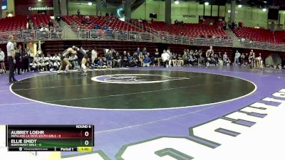 140 lbs Round 6 (8 Team) - Ellie Smidt, Northwest Girls vs Aubrey Loehr, Papillion-La Vista South Girls