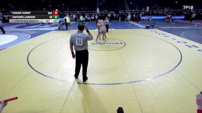 II-285 lbs 7th Place Match - Kasan Hardy, Salamanca vs Antonio Landon, Granville/Whitehall