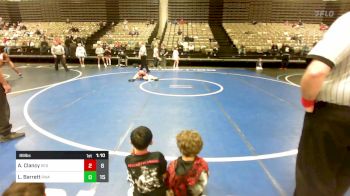 89 lbs Rr Rnd 4 - Ayden Clancy, Red Nose WC vs Landon Barrett, Roundtree Wrestling Academy Blue