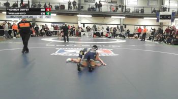 110 lbs Consolation - Connor Guffey, Webster Thomas vs William Soto, Newburgh Free Academy