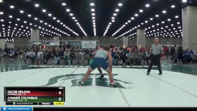 184 lbs Placement (4 Team) - Jacob Nelson, Cornerstone vs Conner Columbus, Oklahoma City