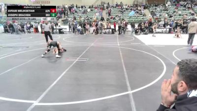 74 lbs 3rd Place - Avram Meliksetian, Alpha Dawg vs Joseph Bracken, Bruin Elite