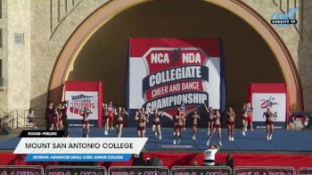 Mount San Antonio College [2025 Advanced Small Coed Junior College Prelims] 2025 NCA & NDA College Nationals