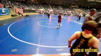 100 lbs Consi Of 4 - Maverick Hoehn, MCWC vs Braxton Burt, Lawrence Elite