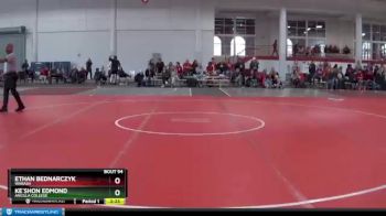 125 lbs Cons. Round 1 - Ethan Bednarczyk, Wabash vs Ke`Shon Edmond, Ancilla College