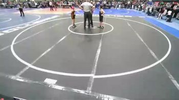 100 lbs Quarterfinal - Addelyn Gorringe, Crossface vs Izabella Castillo, Merced Bears WC