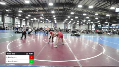 182 lbs Round Of 32 - Seer Godwise, IN vs Jaxon Hamilton, AZ