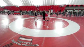 165 lbs 2nd Place Match - Collin Hamm, Team Nazar Training Center vs Blaze Zirbel, Red Hots Wrestling Club