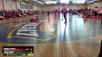 149 lbs Cons. Round 3 - Kobin Karper, Lycoming vs Greg Croce, Delaware Valley