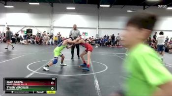 92 lbs Round 4 (8 Team) - Jake Garza, Daniel Cormier WA vs Tyler Verceles, Headhunters