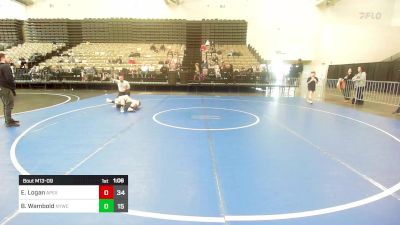 89 lbs Rr Rnd 2 - Elijah Logan, Apex Elementary vs Brandon Wambold, Neshaminy Youth Wrestling