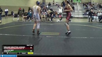 105 lbs Cons. Round 2 - William Grafton-Hodgetts, Bulldog Premier Wrestling Club vs Colton Roy, Dundee MI