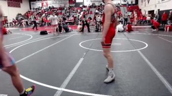 157 lbs Round 5 (12 Team) - Sander Bott, Marsh Valley vs Jonah Knapp, Gooding High School