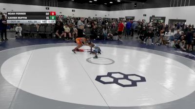 75 lbs Quarterfinals (8 Team) - Xavier Ruffin, Killer Elite vs Noah Ferrer, The Outsiders Wrestling Club