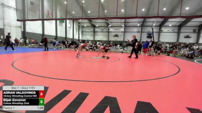 120 lbs Semis - ADRIAN VALDOVINOS, Victory Wrestling-Central WA vs Elijah Governor, Camas Wrestling Club