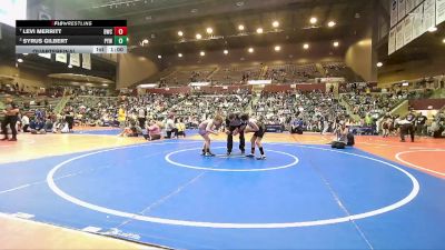83 lbs Quarterfinal - Levi Merritt, Bentonville Wrestling Club vs Syrus Gilbert, PrimeTime Youth Wrestling