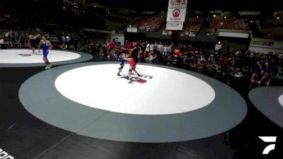 96 lbs Owen Santos, MDWA - Mount Diablo Wrestling Association vs Elijah Cruz, KTWA-Kings-Tulare Wrestling Association