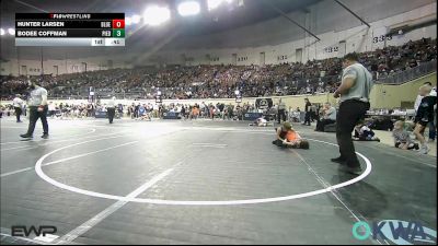 46 lbs Consolation - Hunter Larsen, Blue Devil Wrestling Club vs Bodee Coffman, Piedmont