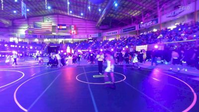 106 lbs Round Of 16 - Zyion Martin, Maize WC vs Justice Espinoza, Warrior Wrestling Club